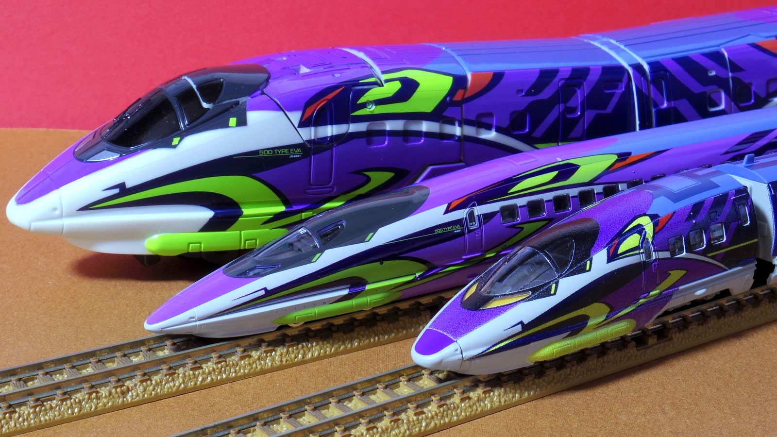 Bトレ 500系新幹線 TYPE EVA エヴァ 鉄道模型 Bトレ 500系新幹線 TYPE