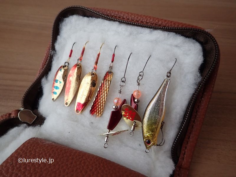 渓流トラウトルアーの収納に ムートンワレットを導入 ｜ blog@lurestyle