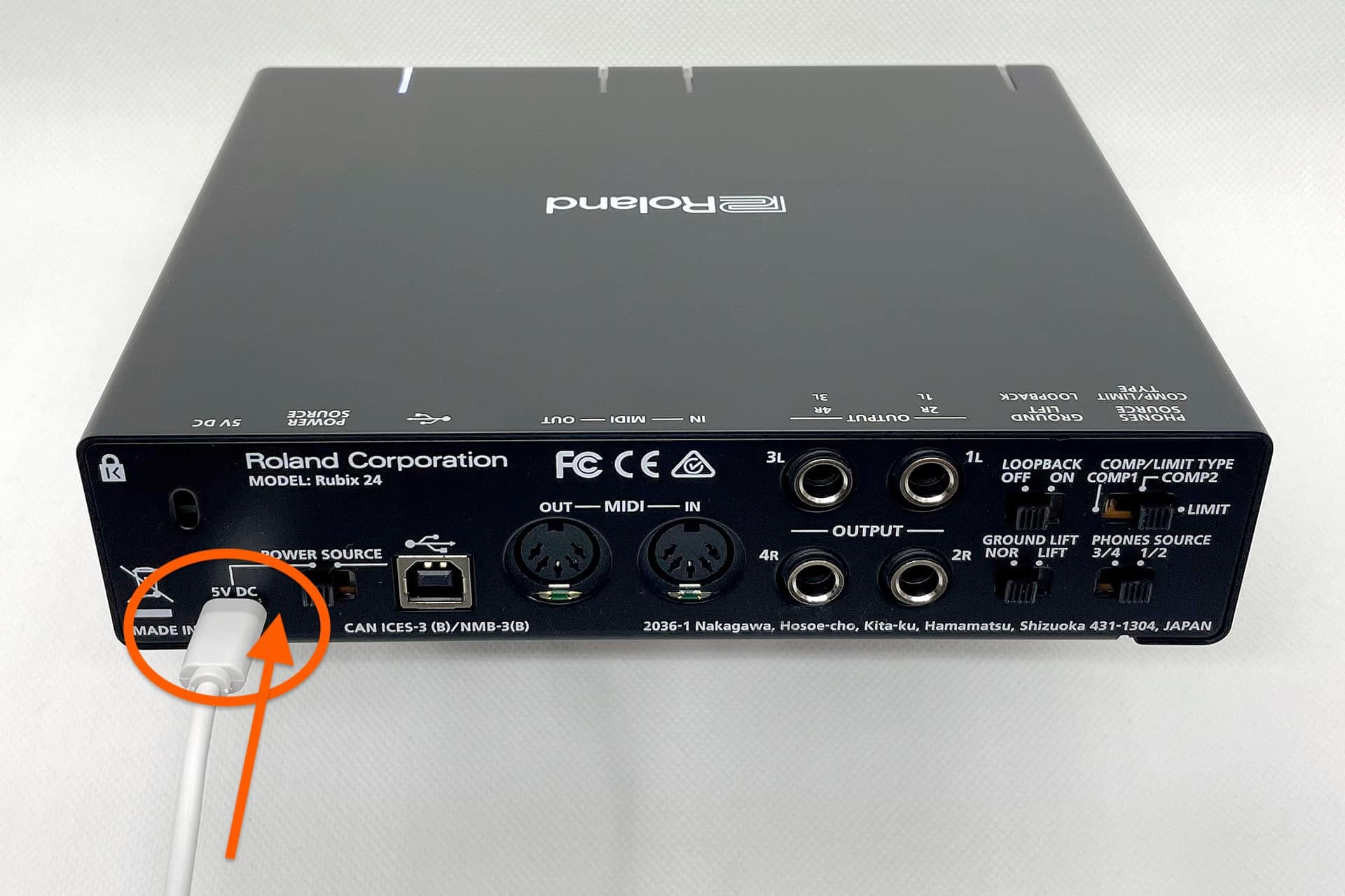 Roland - Blog - Information - 「歌ってみた」Rubix24を使ってみよう