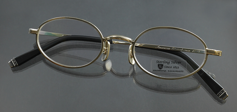 American Optical Sterling Silver 純銀製メガネ | 3T TRIPLE BLOG