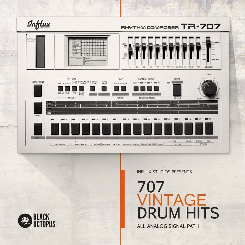 TR-707 Samples - TR-707 Vintage Drum hits download