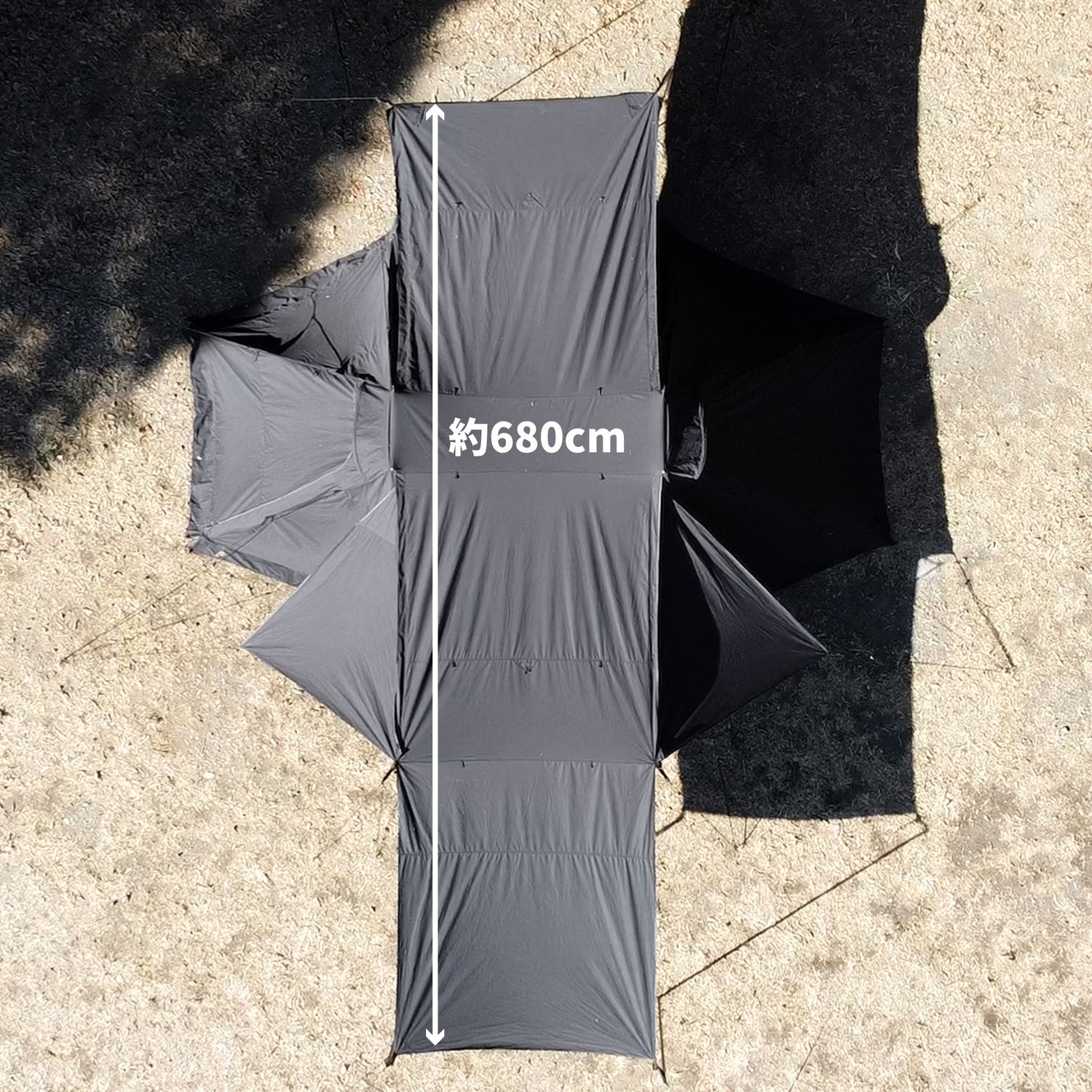 BLACK SHELTER TWIN V2 ブラックシェルターツイン ブラックテント TC