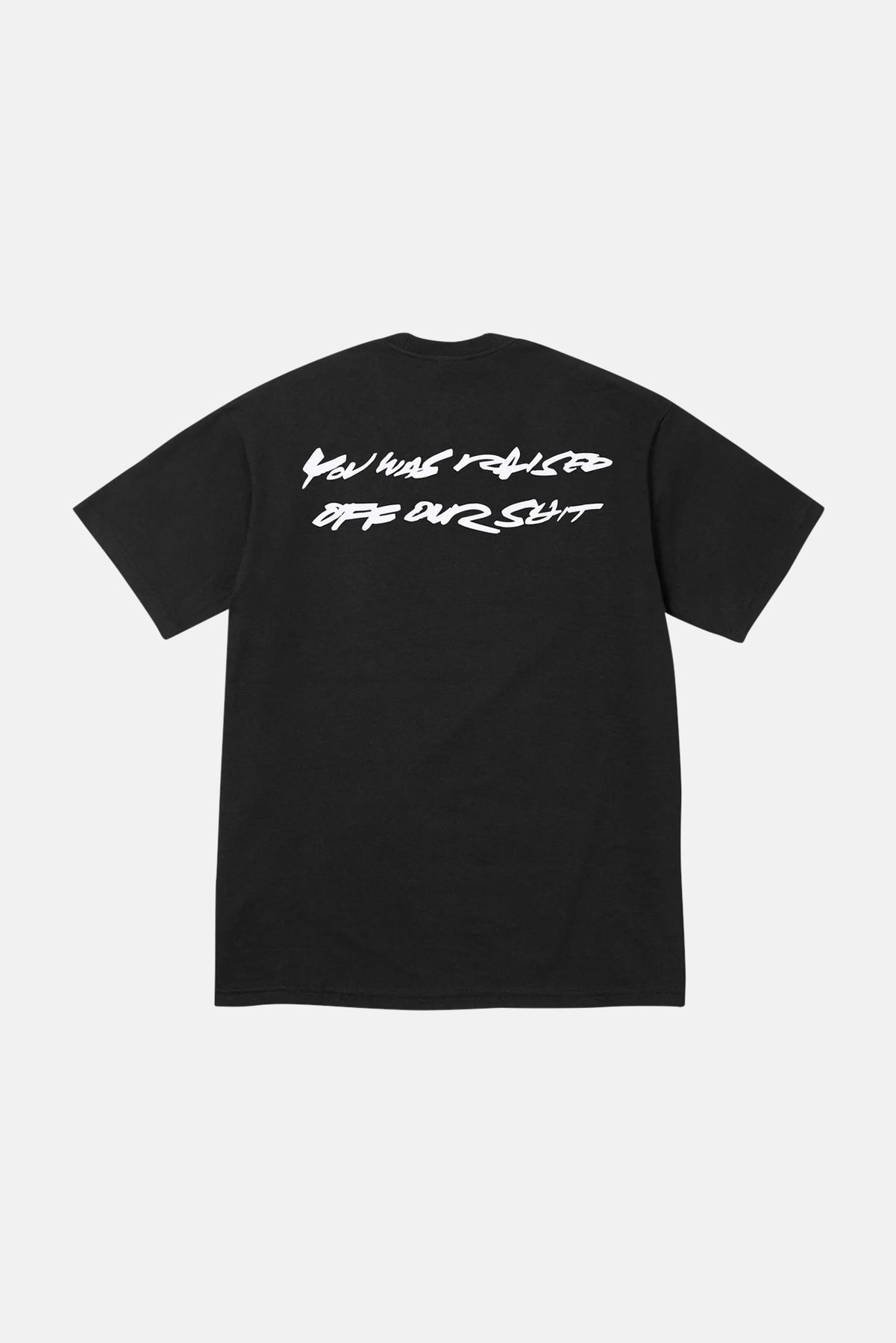 Futura Box Logo Tee Black – blueandcream