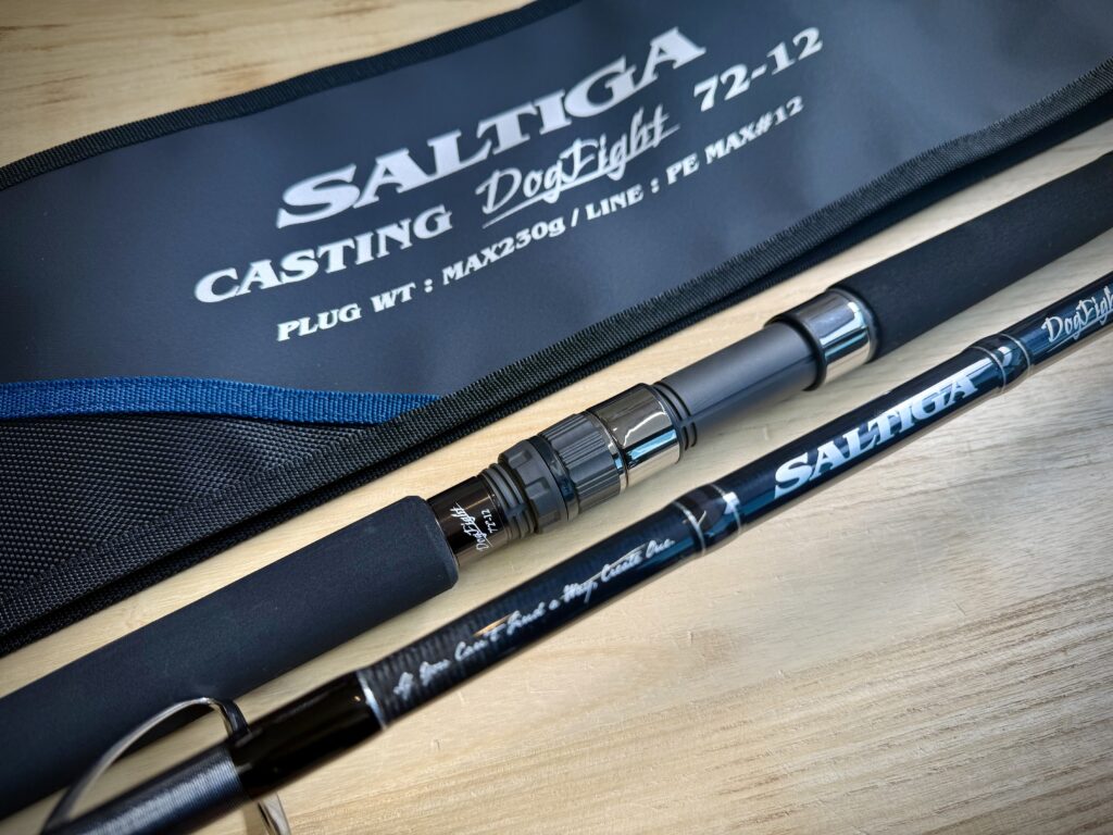 モンスターマグロと対峙を制するDAIWAキャスティングロッド『SALTIGA