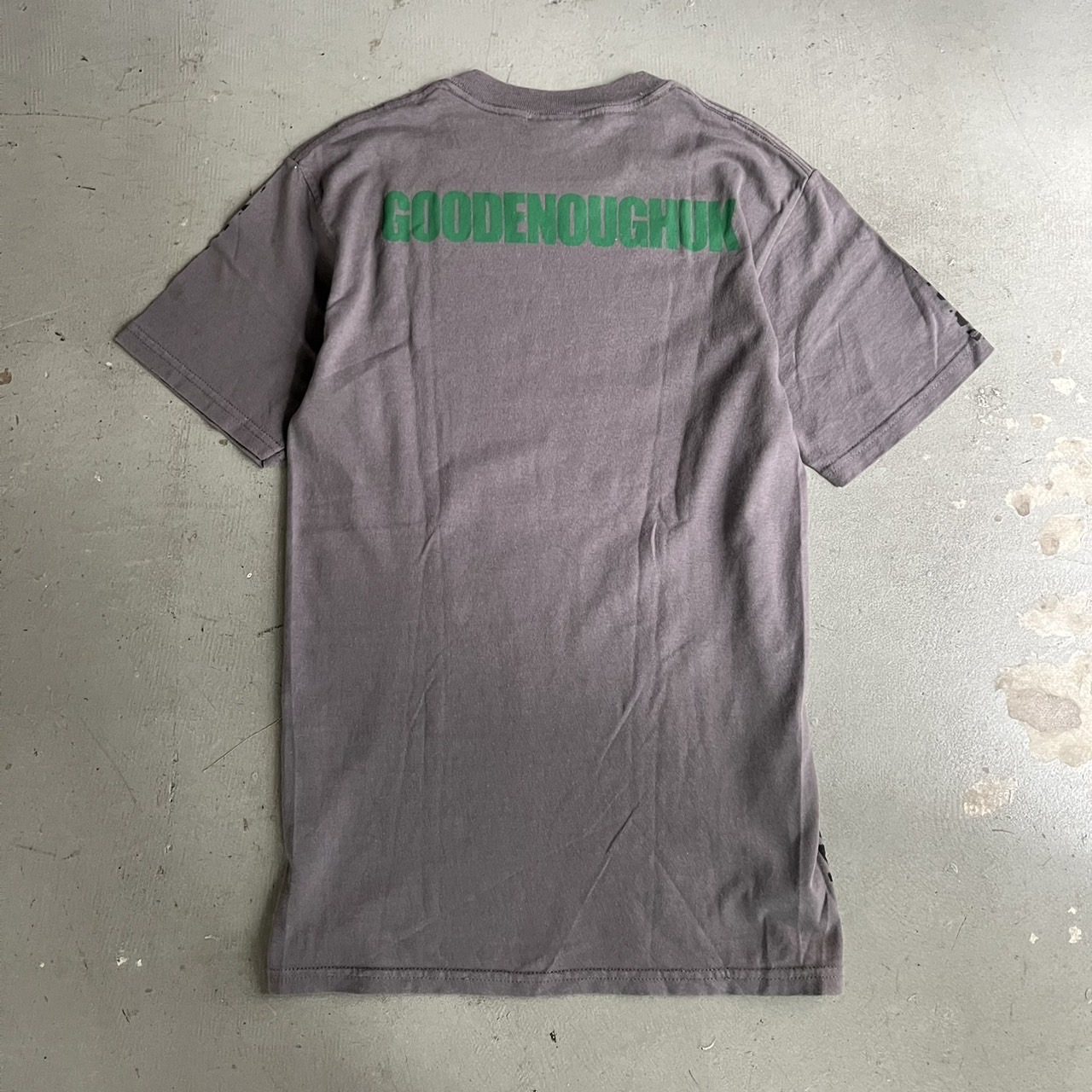 GOODENOUGH UK Over Print Tee - blue room