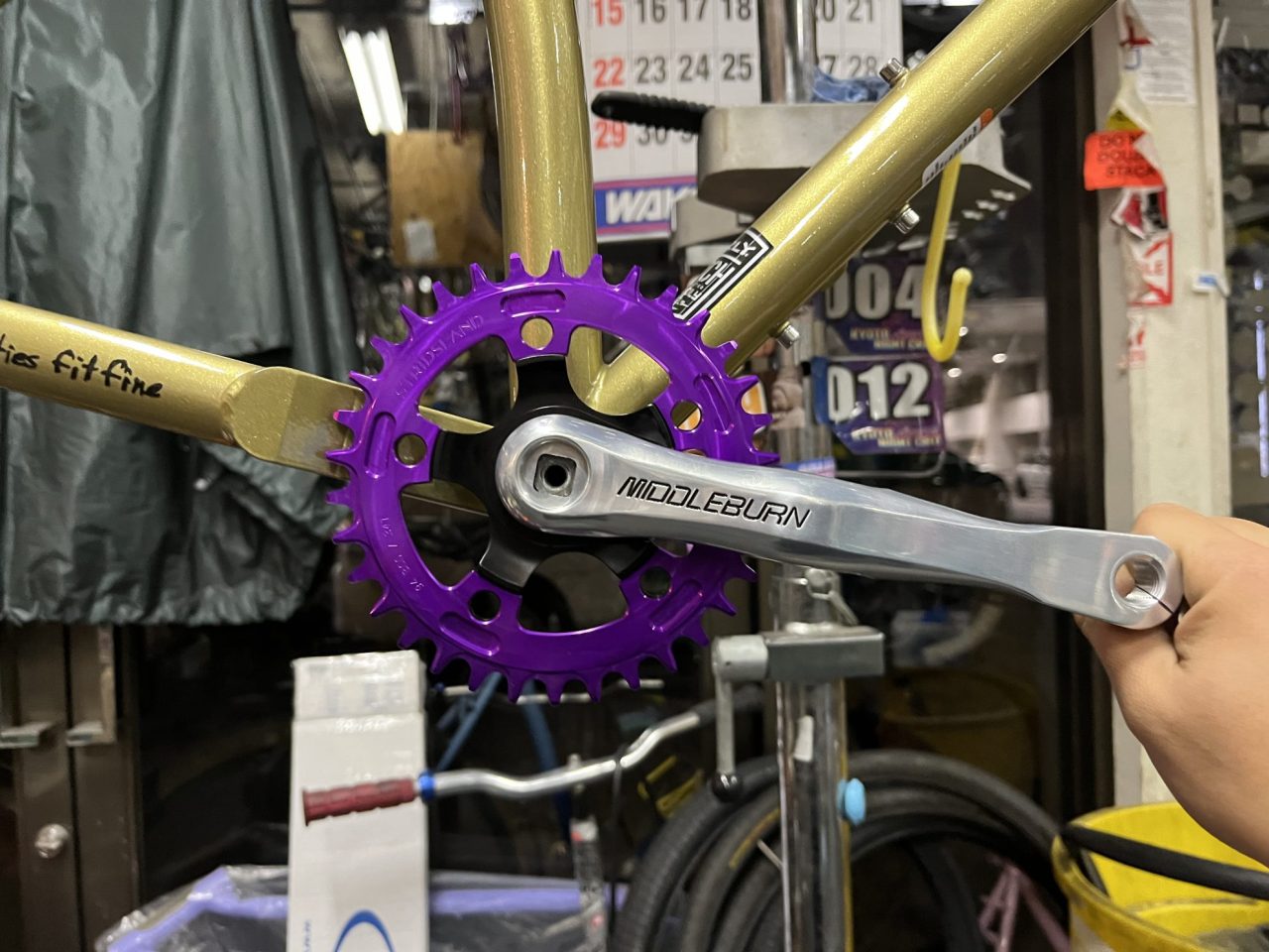 MIDDLEBURN STRIDSLANDクランクセット 限定セット】*MIDDLEBURN* RS7