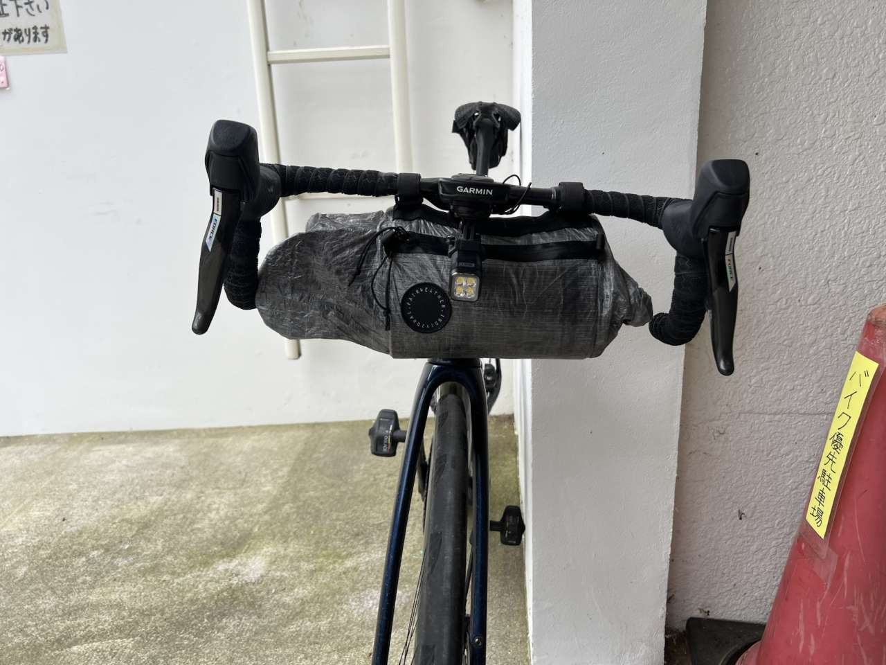 FAIRWEATHER* road bar bag (x-pac gray) - BLUE LUG ONLINE STORE