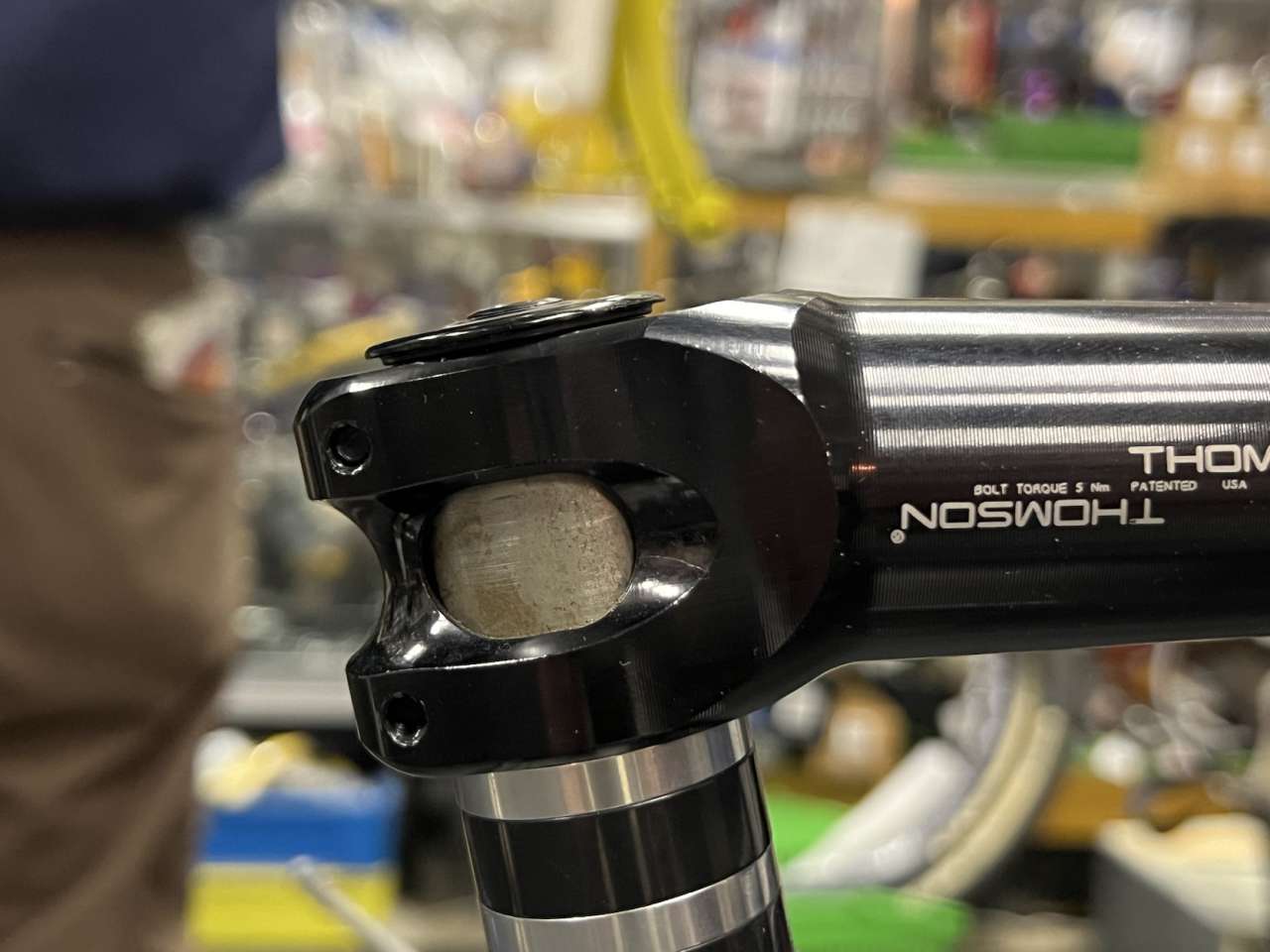 NITTO* MT-8 stem (gold) - BLUE LUG ONLINE STORE