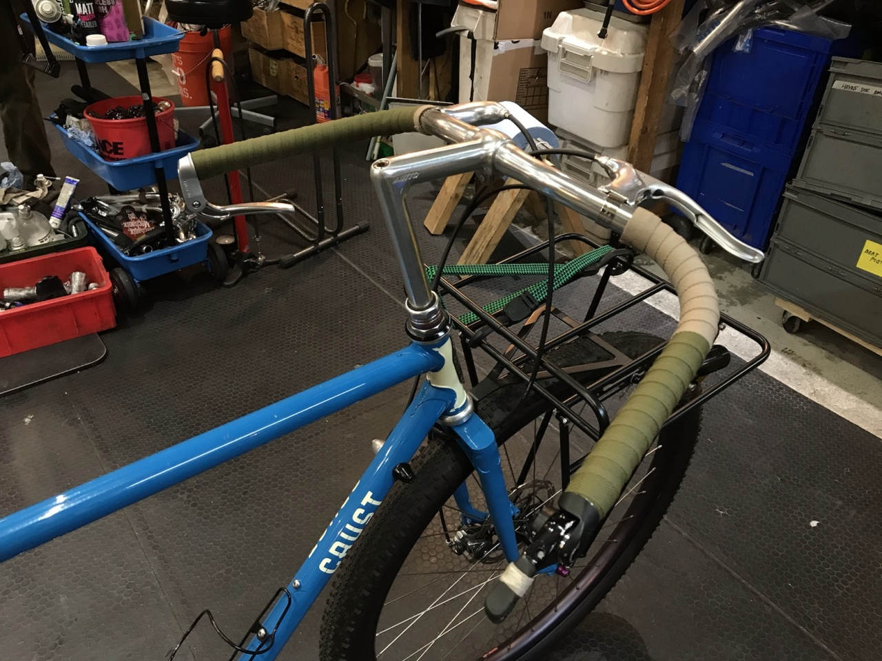 名作ハンドル三段活用？ - BLUE LUG STAFF REVIEW | 自転車店