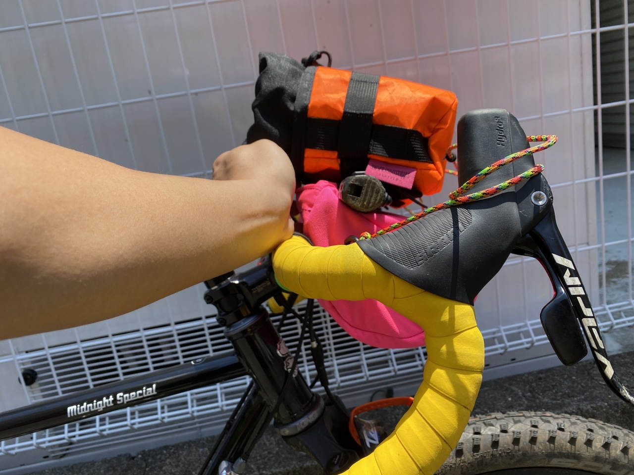 SWIFT INDUSTRIES* bandito bicycle bag (ecopak/coyote) - BLUE LUG