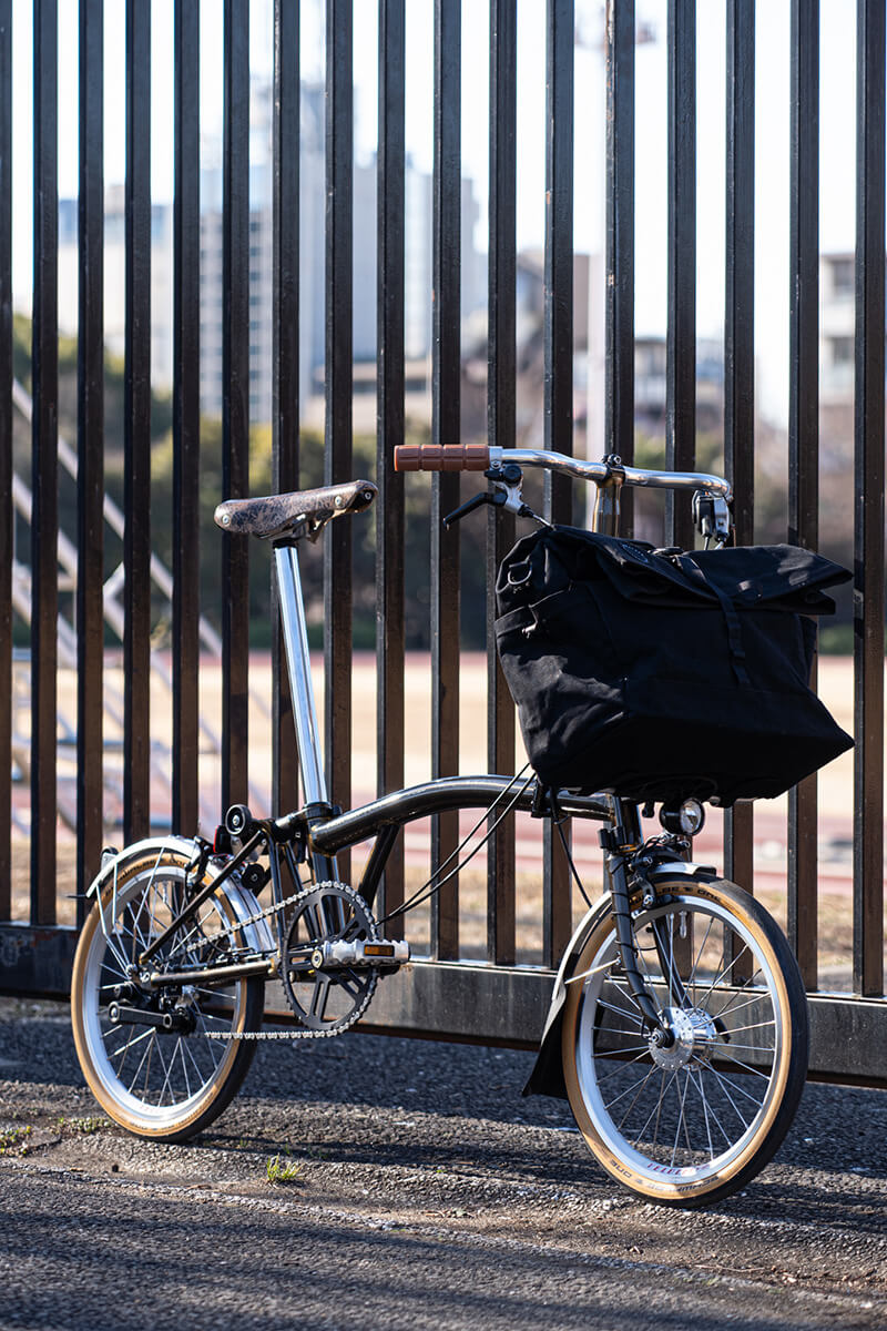 Brompton Bag - FAIRWEATHER BIKE BAG CATALOG || BLUE LUG