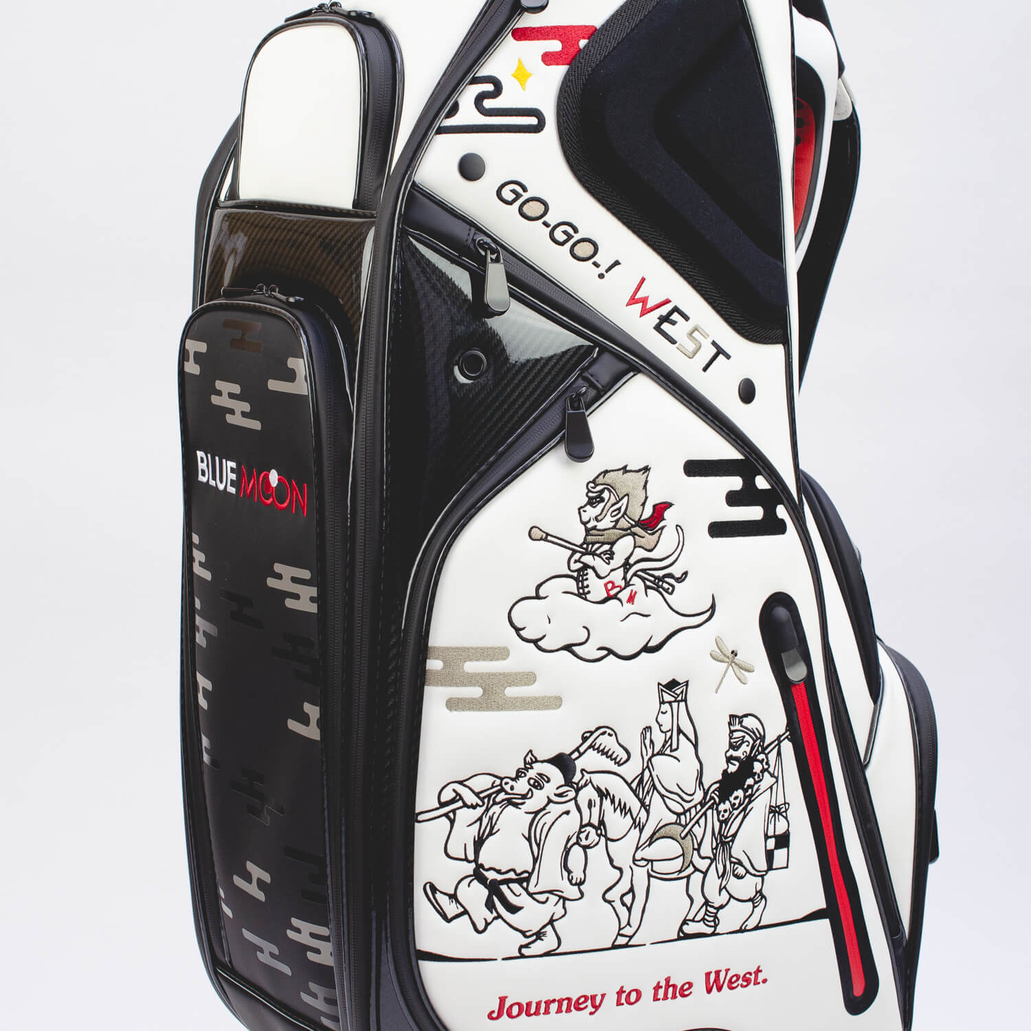 最終⭐️値下げ】BLUEMOON parade neon キャディバッグ 黒 最終