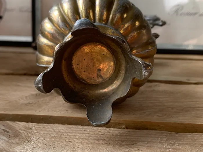 マリン アンティーク 真鍮 フラワーベース マリン アンティーク 真鍮