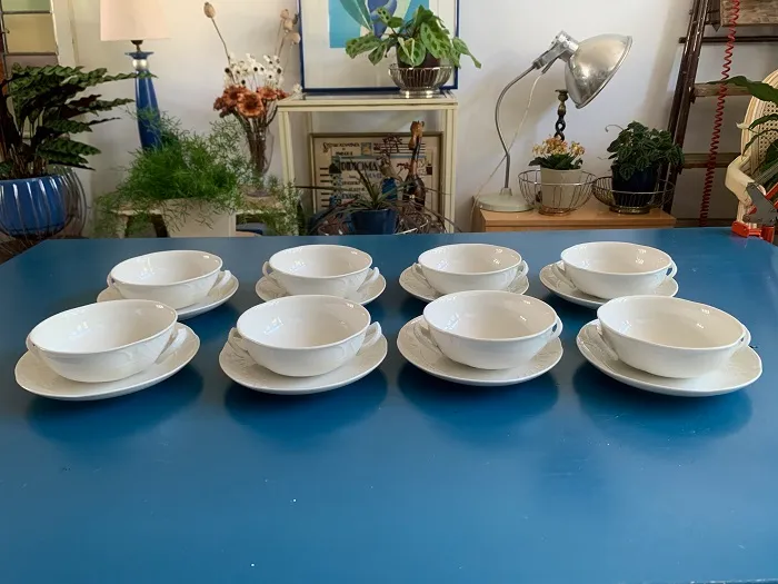 SOLDOUT-ドイツ 70s Villeroy & Boch ビレロイ&ボッホ スープカップ