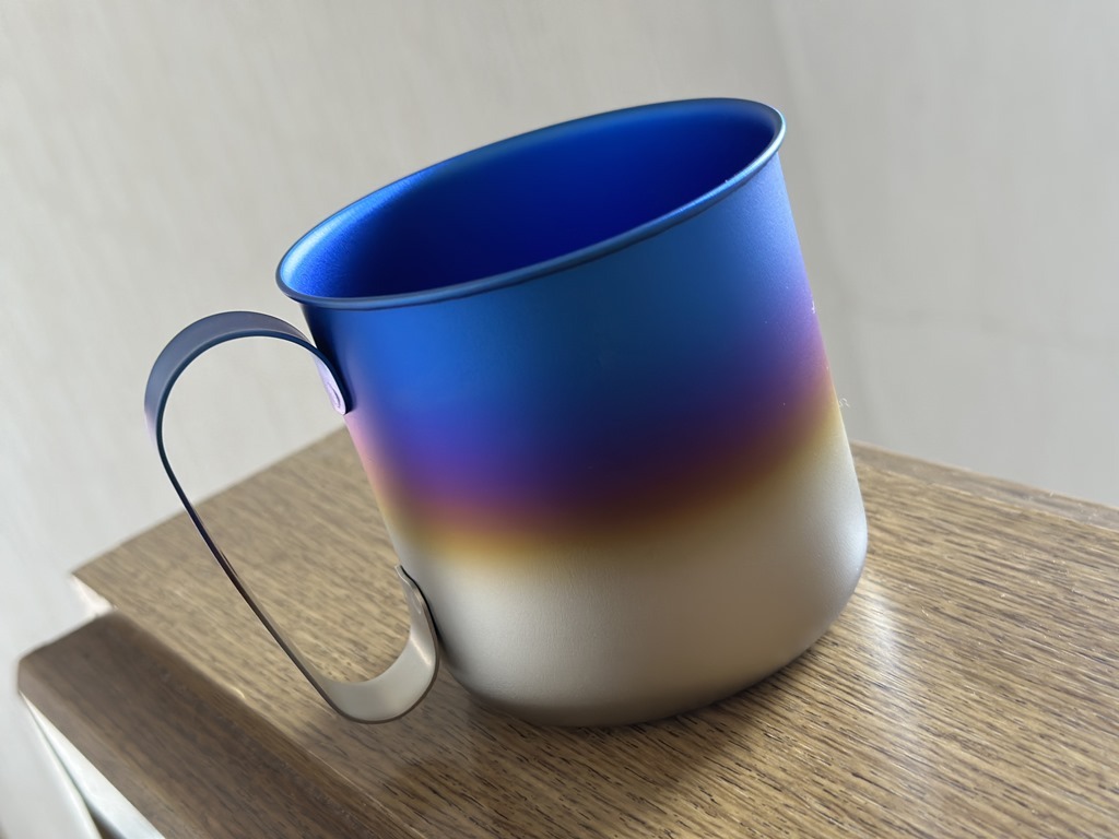 超軽量でカッコいい！ロッソモデロ製フルチタンマグ(純チタン100