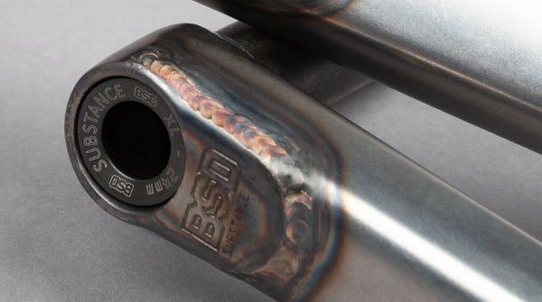 BSD SUBSTANCE XL V2 CRANK - Heat treated 4130 chromoly BMX cranks