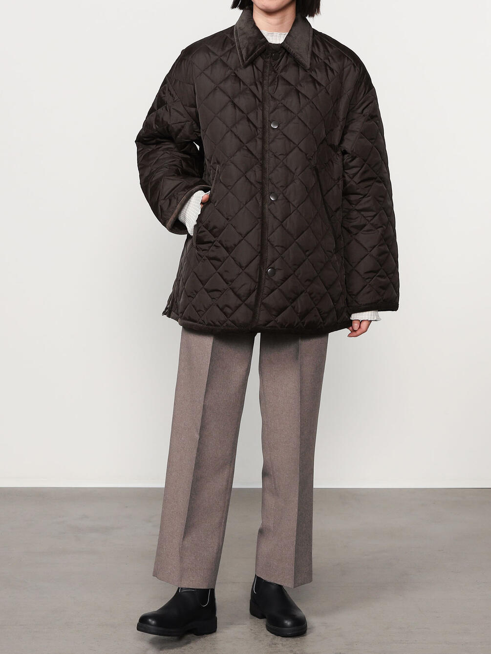 THE SHINZONE | 〈別注〉QUILTING SHORT COAT WOMEN