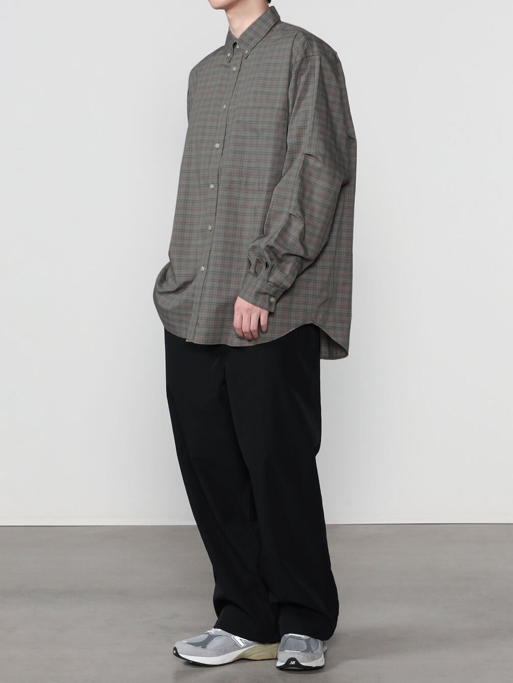DAIWA PIER39 | TECH BUTTON DOWN SHIRT L/S TATTERSALL MEN