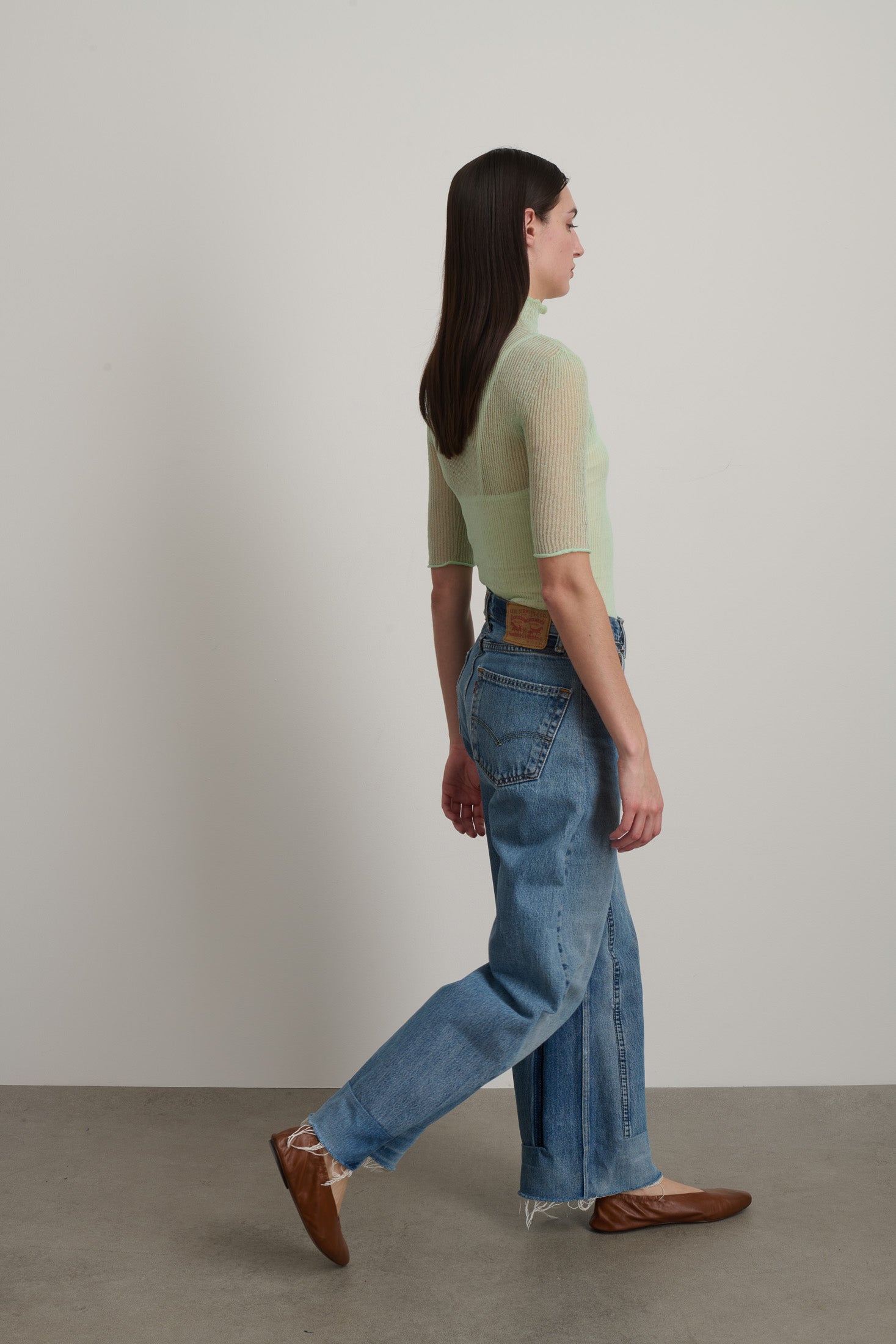 Reworked Vintage Culotte Vintage Indigo – B Sides Jeans