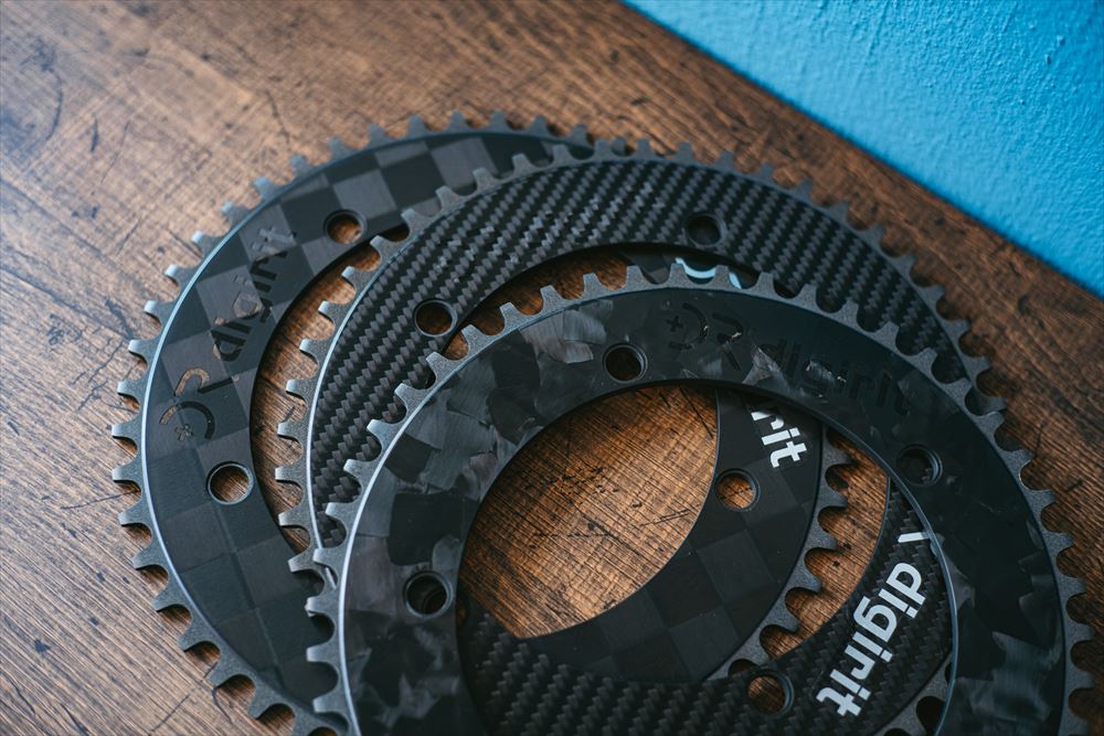 digirit カーボン チェーンリング 50T トラック/シングルスピード