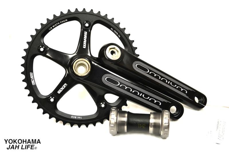 SRAM OMNIUM CRANKSET BLACK スラム オムニウム 再入荷！ | ブロー