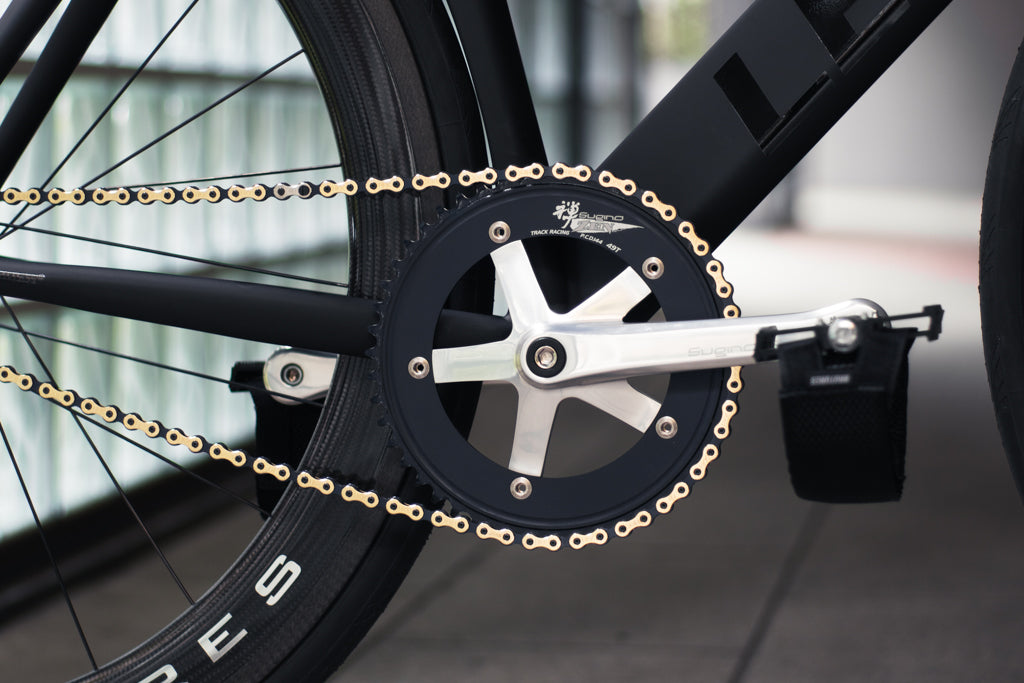 SUGINO ZEN144 CHAINRING Black