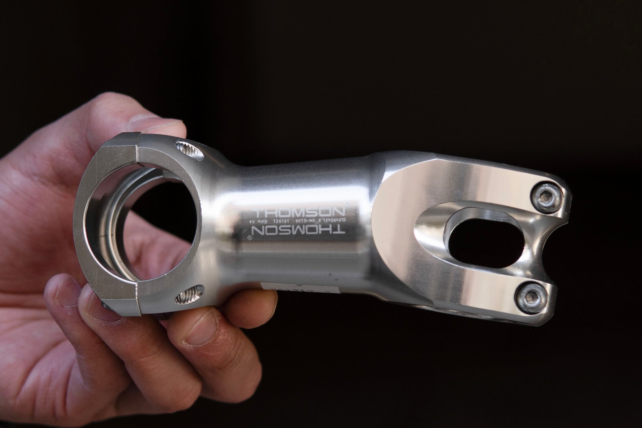 THOMSON ELITE X4 STEM Silver (10° / 90mm / Ø31.8)【USED】