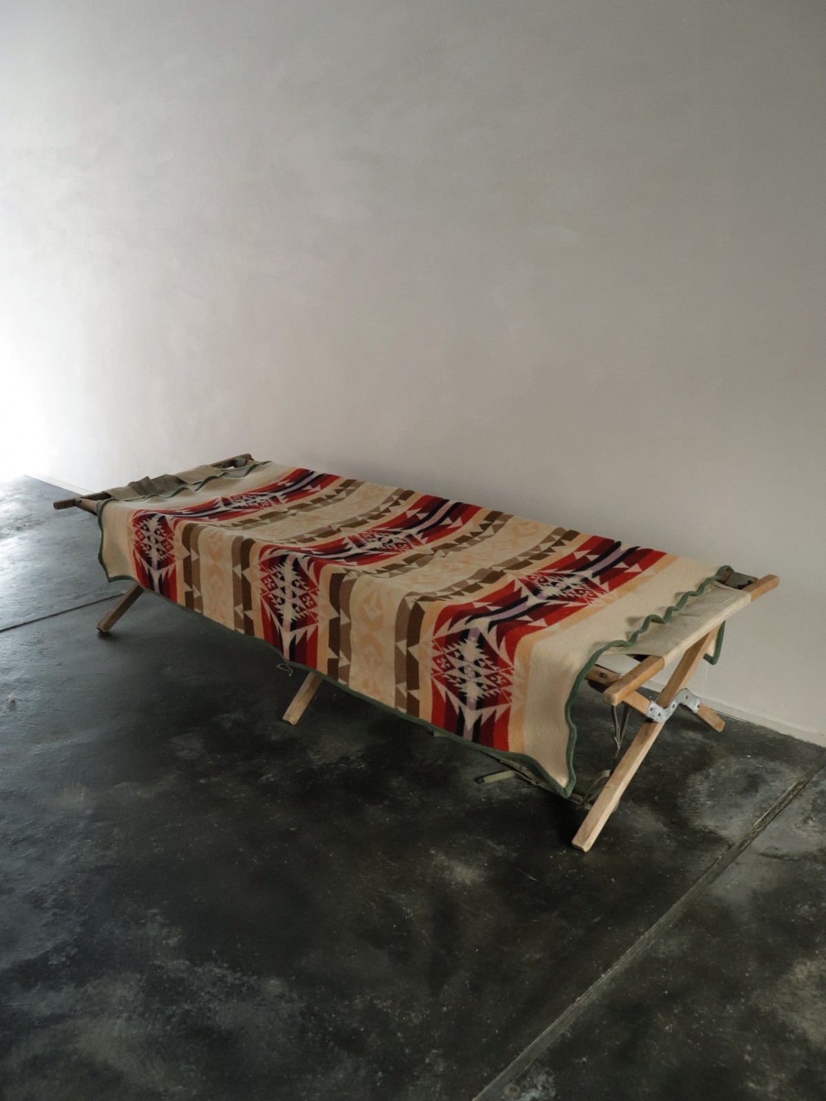 1930-1940's “Pendleton” wool blanket – BROWN. | 京都 二条新町の