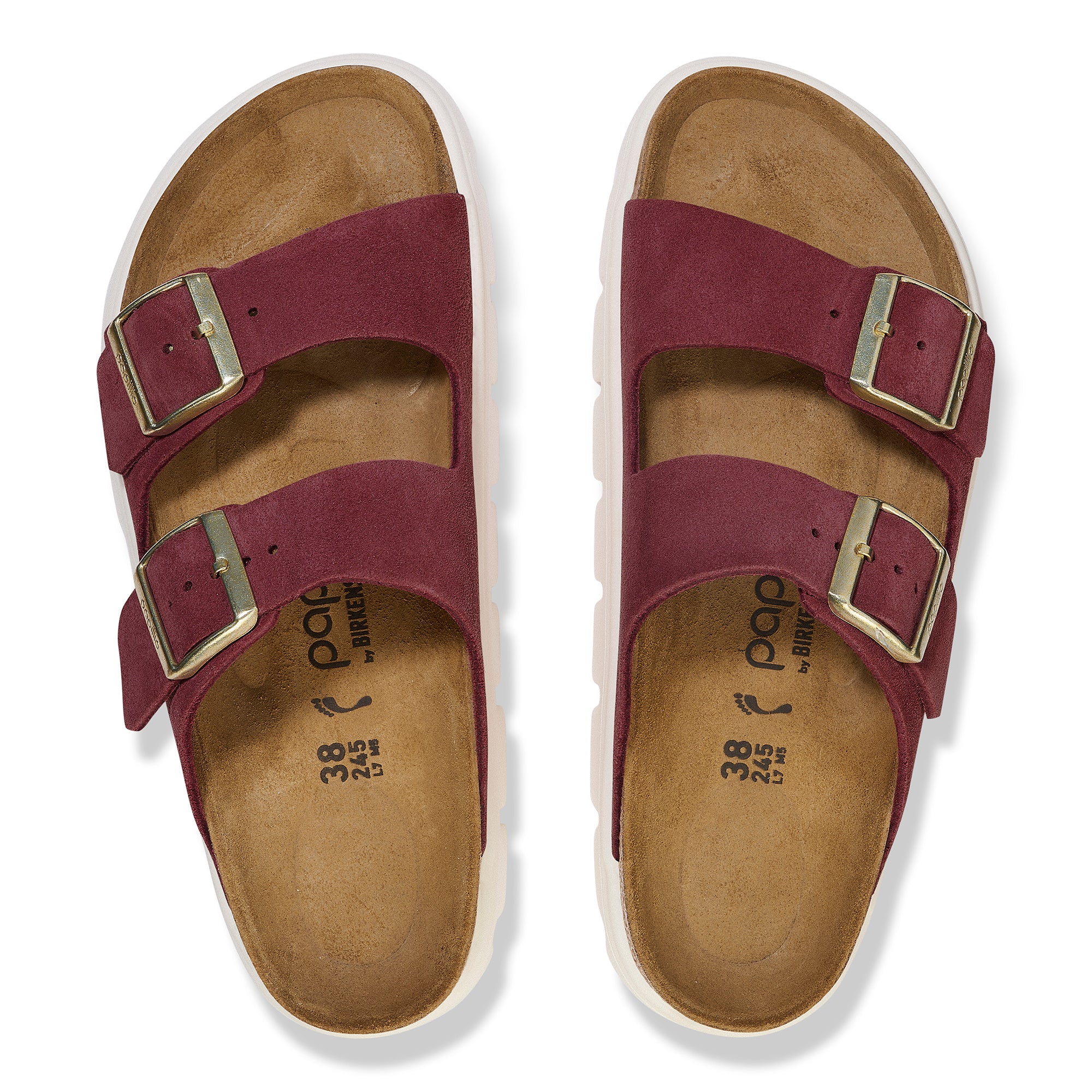 Birkenstock Arizona Papillio Platform Suede Leather Women's