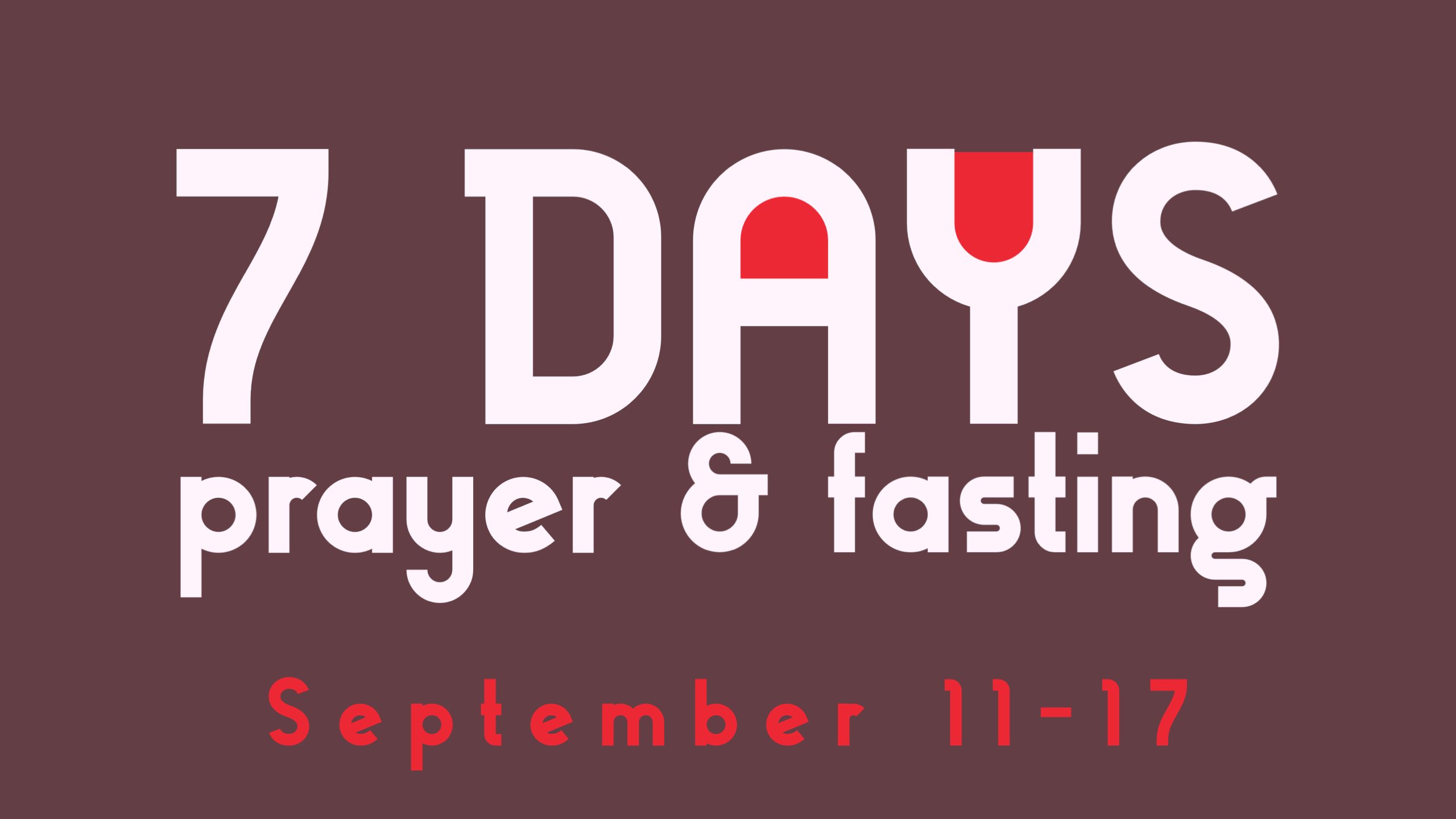 7 Days of Prayer September 2022 | Build Your Church - Broad River