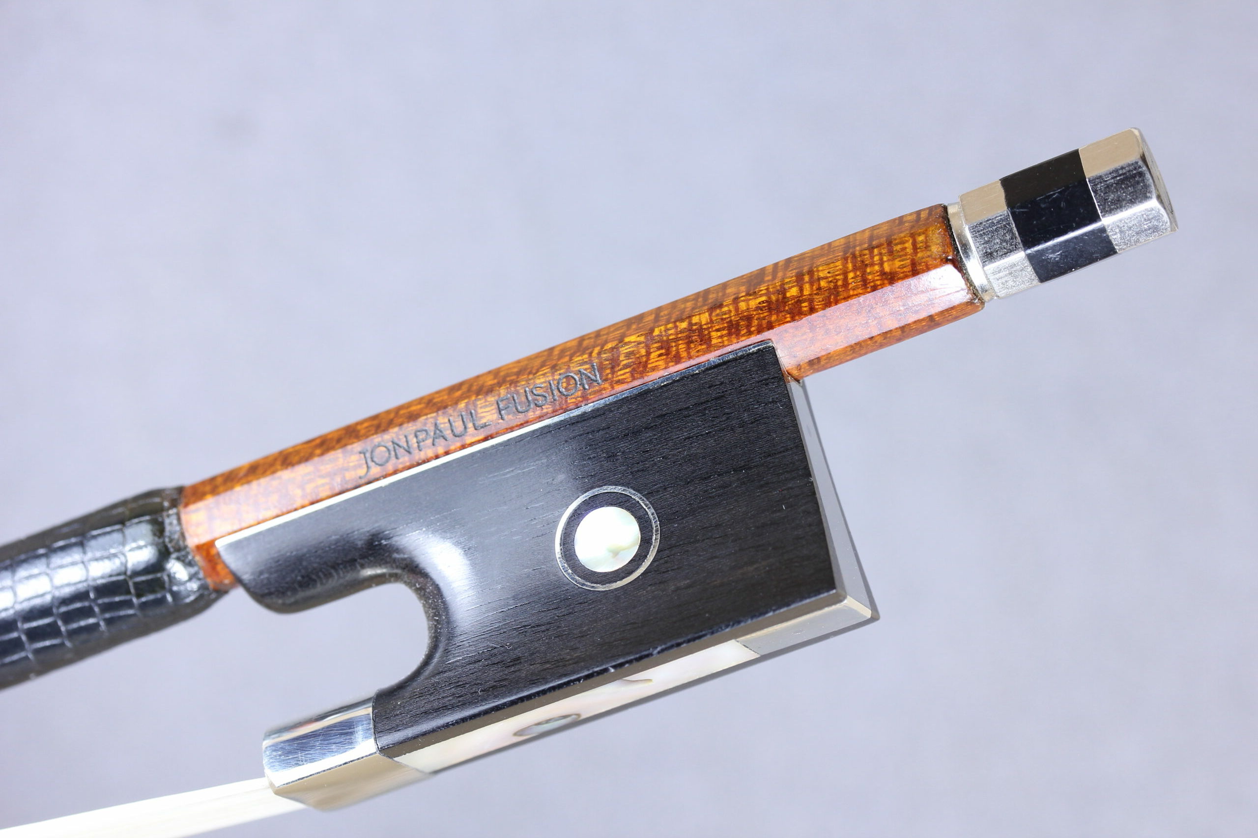 JonPaul Fusion, Carbon Violin Bow, nickel & ebony $245 - Brobst