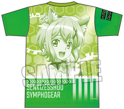 戦姫絶唱シンフォギア フルグラフィックTシャツ「暁 切歌」：【公式