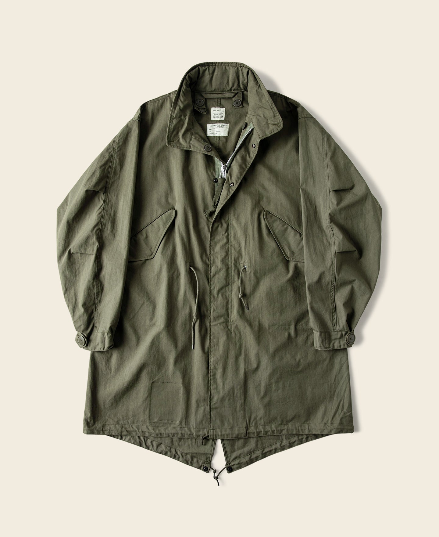 U.S. Army M-65 Fishtail Parka Coat - Experimental Sample Type