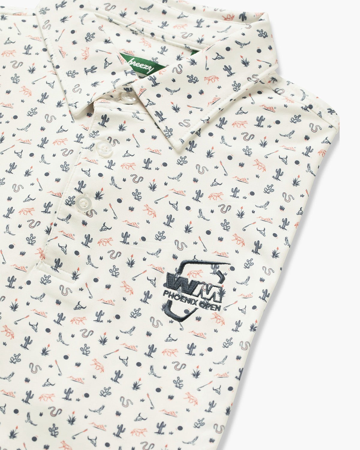 WM Phoenix Open x Breezy Locals Only Polo Shirt for Men | Breezy Golf