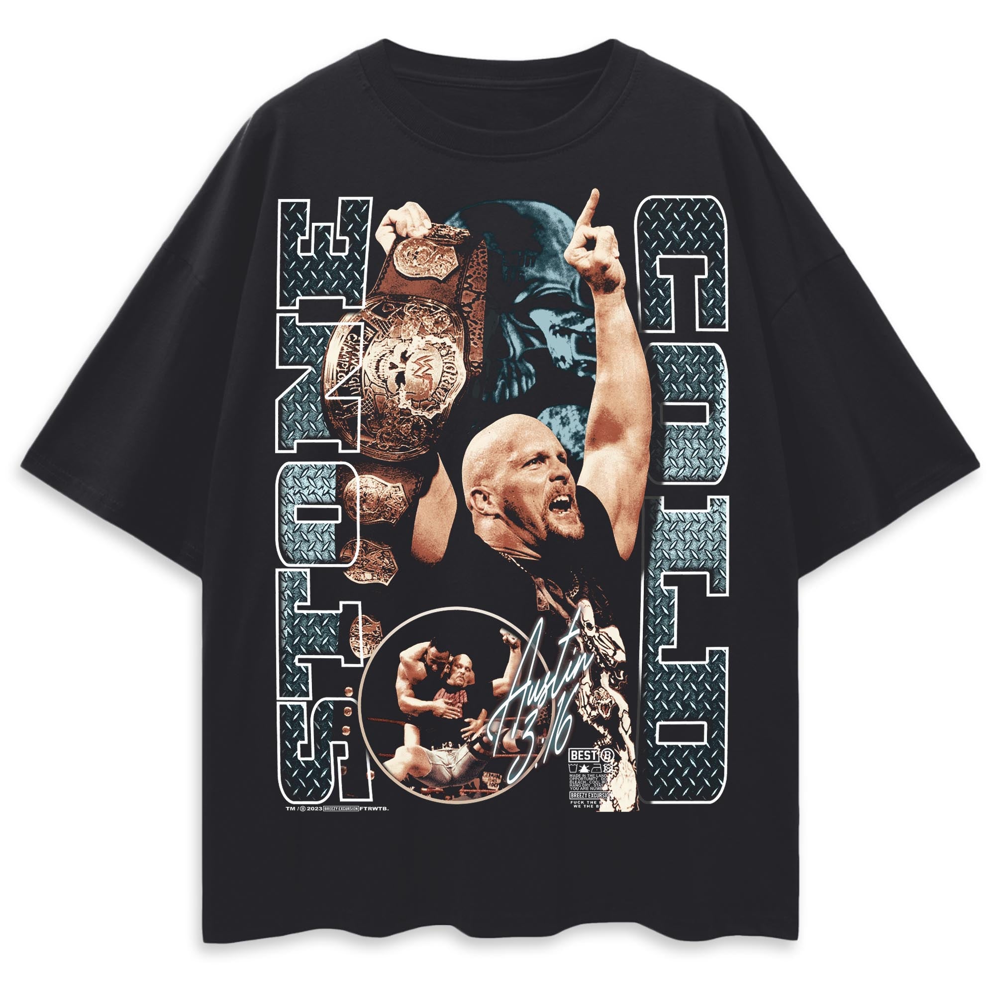 Breezy Excursion | STONE COLD BEST BLACK TEE