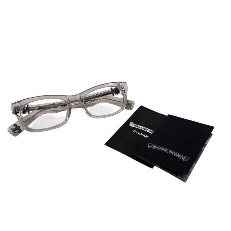 CHROME HEARTS】クロムハーツ SPLAT CRYS メガネメンズ クリアフレーム