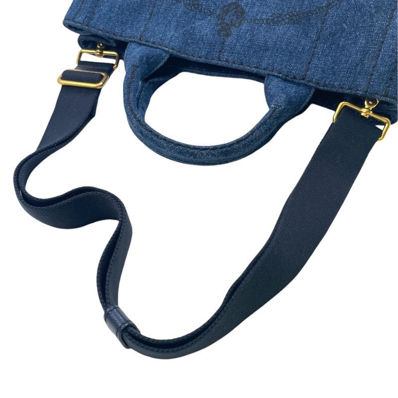 PRADA】プラダ カナパ B2439G ハンドバッグ レディース 2WAY デニム