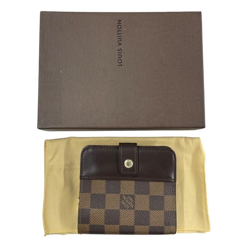 LOUIS VUITTON】ルイ・ヴィトン コンパクト ジップ N61668 二つ折り