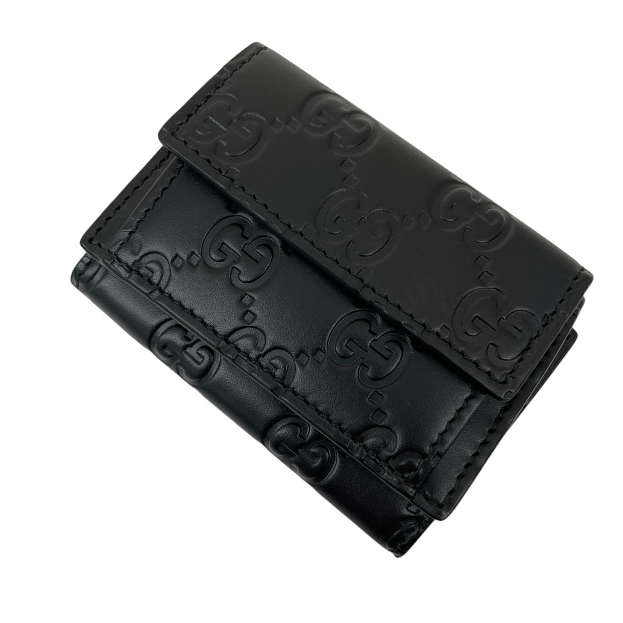 GUCCI】グッチ グッチシマ 547070 三つ折り財布 レザーレディース 3