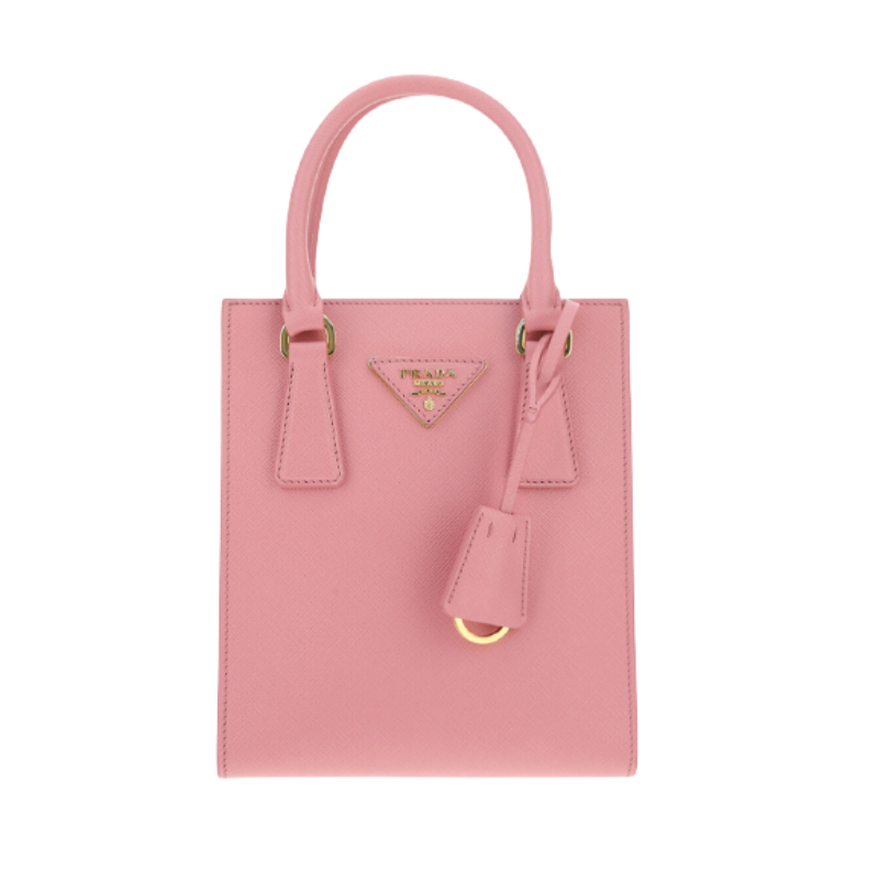 プラダ サフィアーノ トートバッグ 1BA358 ピンク｜ブランド買取なら