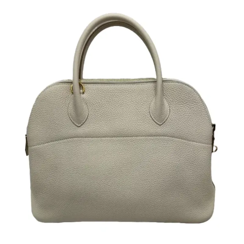 エルメス ボリード31 エタン トリヨンクレマンス G金具｜ブランド買取