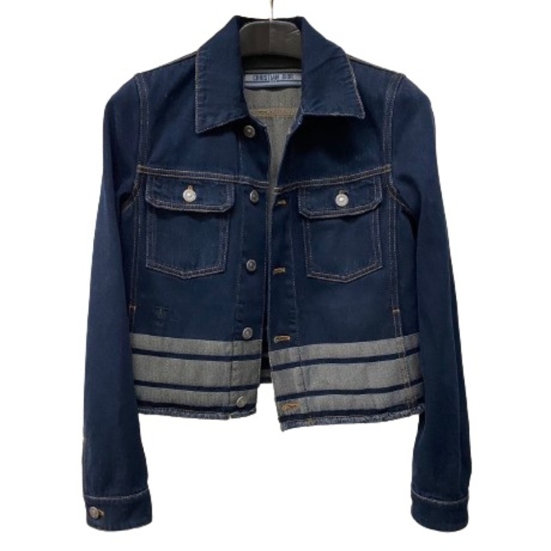 クリスチャンディオール ロゴ デニムジャケット 142V11B3394