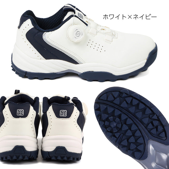 スパイクレス ダイヤル式ゴルフシューズ レディース FOSN-011L – Brand