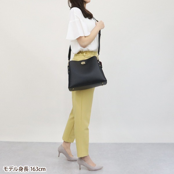 Brandol / COACH コーチ ショルダーバッグ レザー ウィロウ 2way ワン