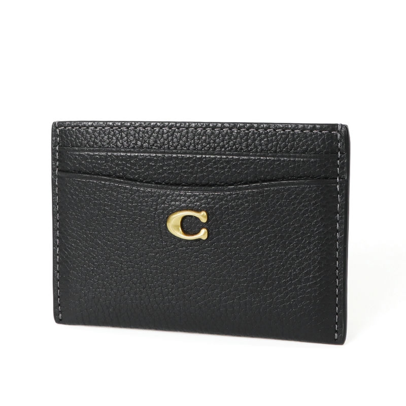 Brandol / COACH コーチ カードケース レザー ブラック CM436 B4/BK