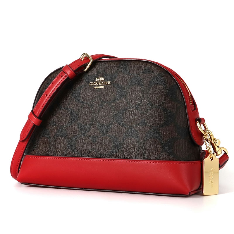 Brandol / COACH コーチ ショルダーバッグ レザー ファイルバッグ