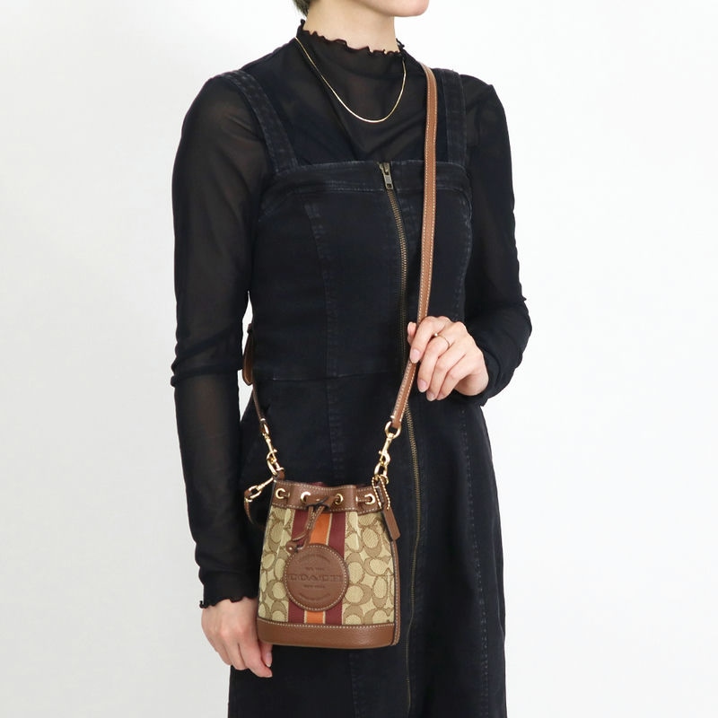 Brandol / COACH コーチ ショルダーバッグ シグネチャー ミニ