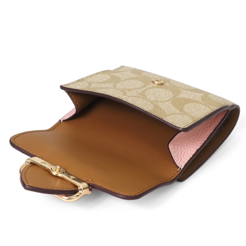 Brandol / COACH コーチ 二つ折り財布 シグネチャー スモール モーガン
