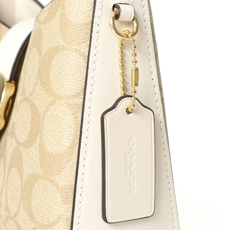Brandol / COACH コーチ ショルダーバッグ シグネチャー エライザ ワン