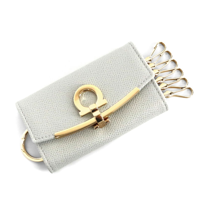 Brandol / Ferragamo フェラガモ キーケース レザー ガンチーニ